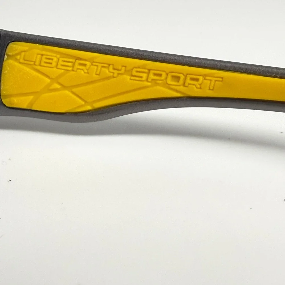 Liberty Sport Morpheus Rec Specs F8 Sports Goggles Grey Yellow 51-17-125 ASTM